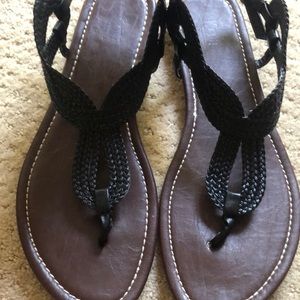 Kali Black Sandals